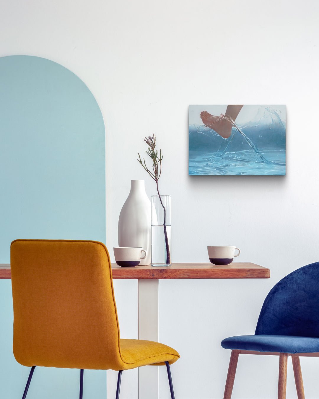 korean art, Walk (w - 3) - DOKHBI $1000 ARTWORKS Lee ju won