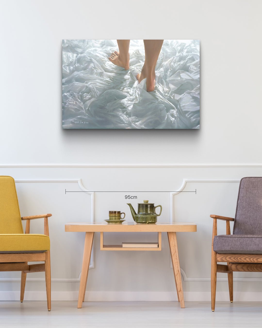 korean art, Walk (w-3) - DOKHBI ARTWORKS Lee ju won Painting