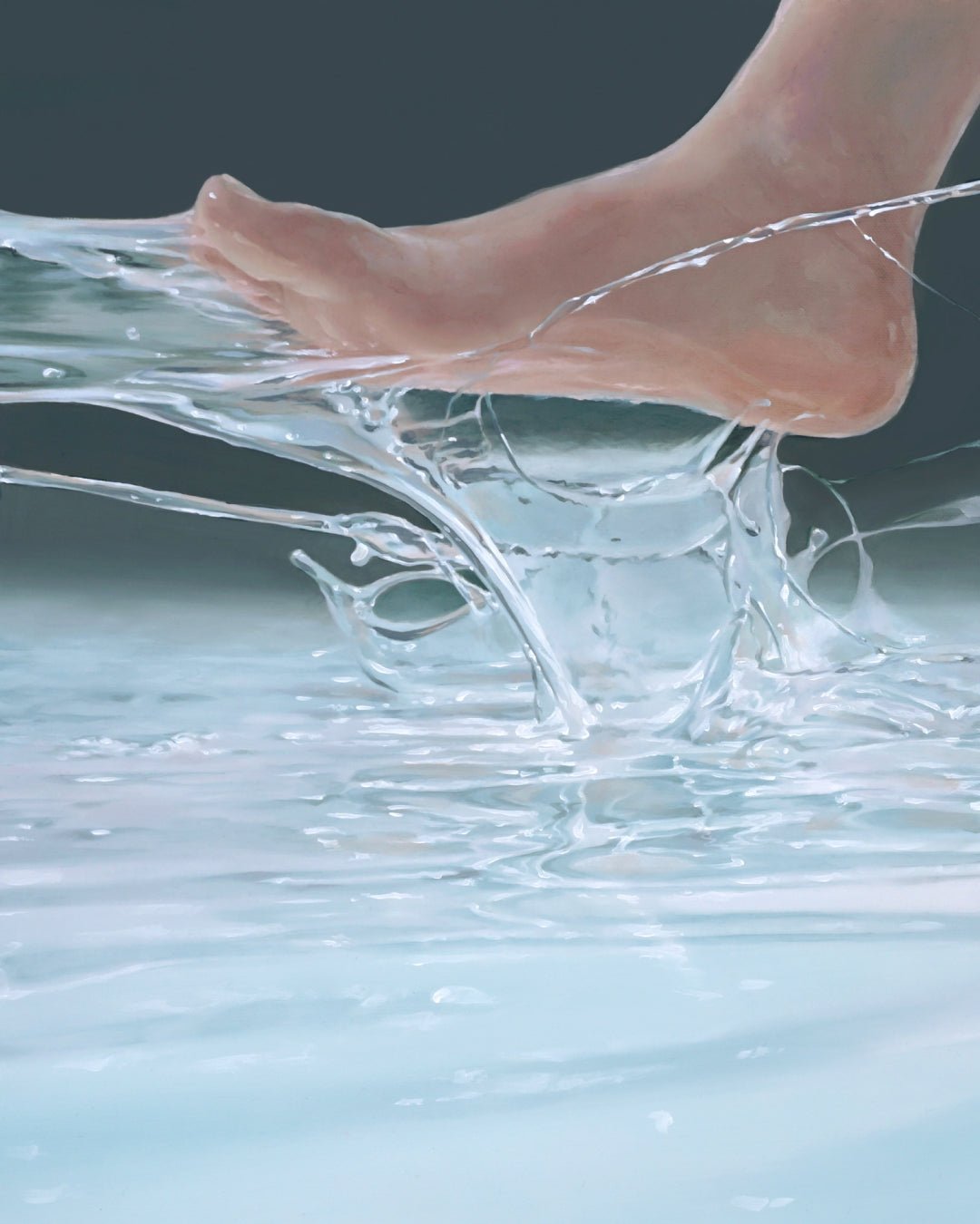 korean art, Walk (w-3) - DOKHBI ARTWORKS Lee ju won Painting