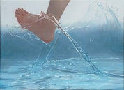 korean art, Walk (w - 3) - DOKHBI $1000 ARTWORKS Lee ju won