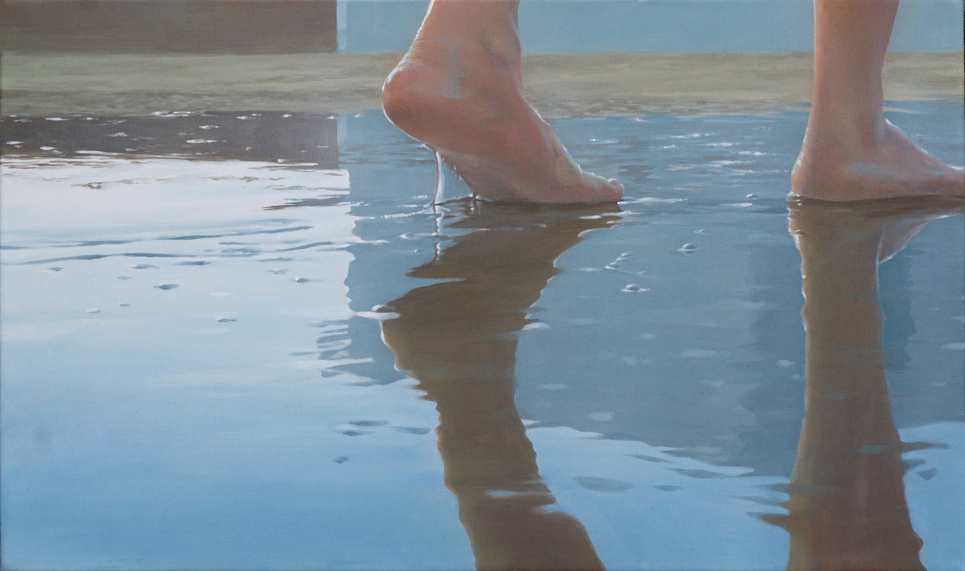 korean art, Walk (w-5) - DOKHBI $1000 ARTWORKS Lee ju won