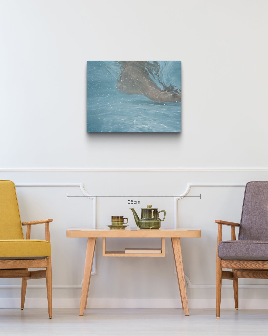 korean art, Walk (w-7) - DOKHBI ARTWORKS Lee ju won Painting