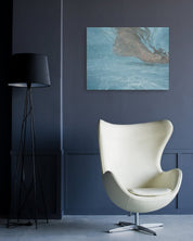 Korean contemporary painting Walk (w-7) by Lee Ju Won, interior wall art decor