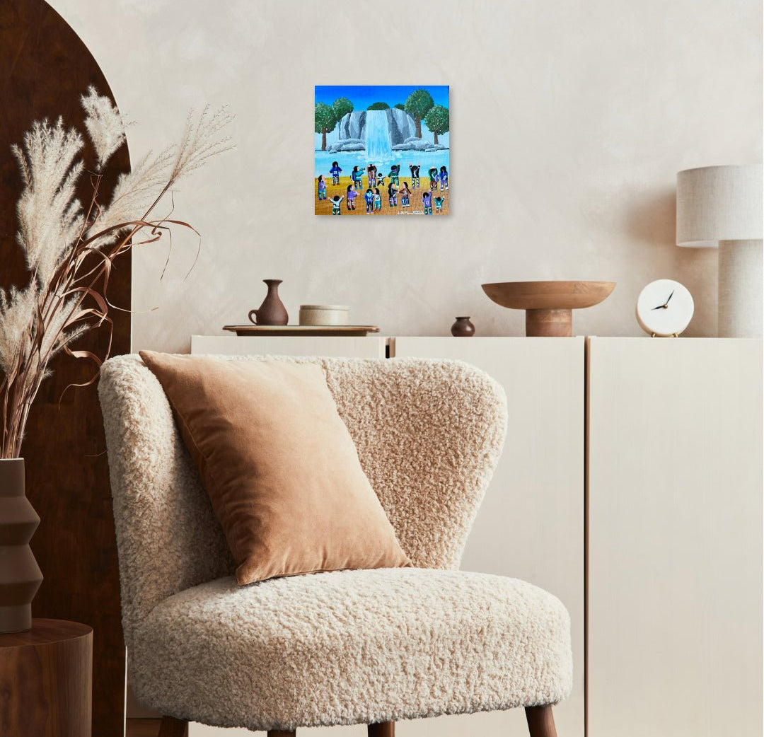 korean art, Waterfall - DOKHBI $1000 ARTWORKS Lee Kyoung Hyun