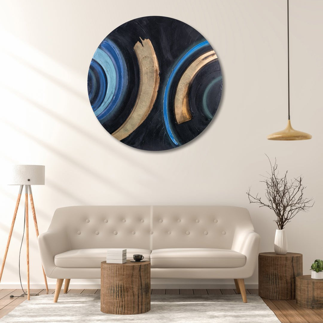 korean art, WAVE - DOKHBI ARTWORKS Mixed Media Painting