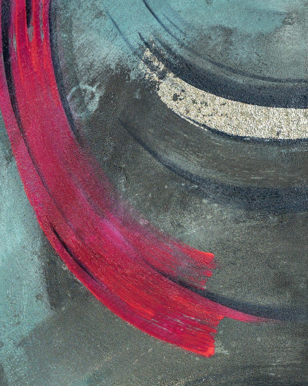 korean art, WAVE - DOKHBI ARTWORKS Mixed Media Painting