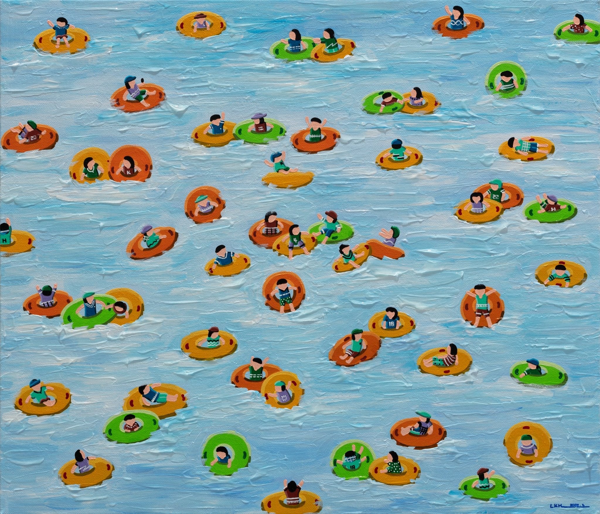 korean art, Wave - DOKHBI $1000 ARTWORKS Lee Kyoung Hyun