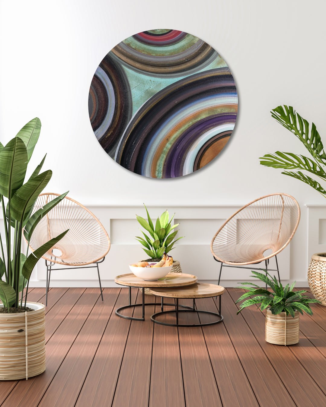 korean art, WAVE - DOKHBI ARTWORKS Mixed Media Painting