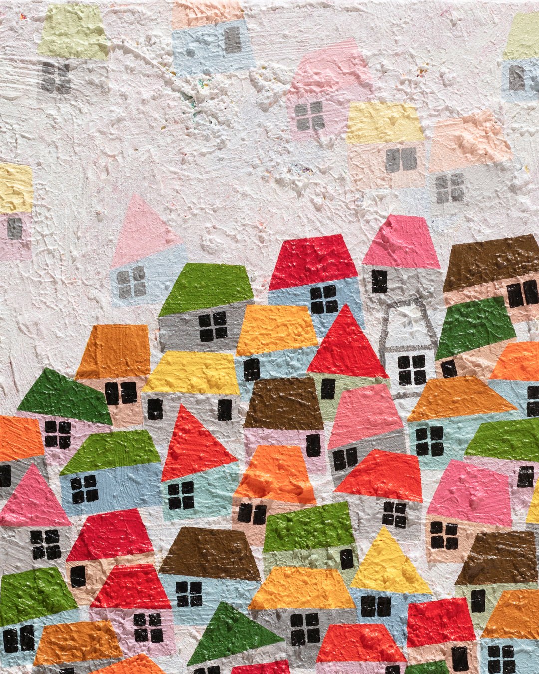 korean art, We are Crossing the New River 17 - DOKHBI $1000 ARTWORKS Mixed Media