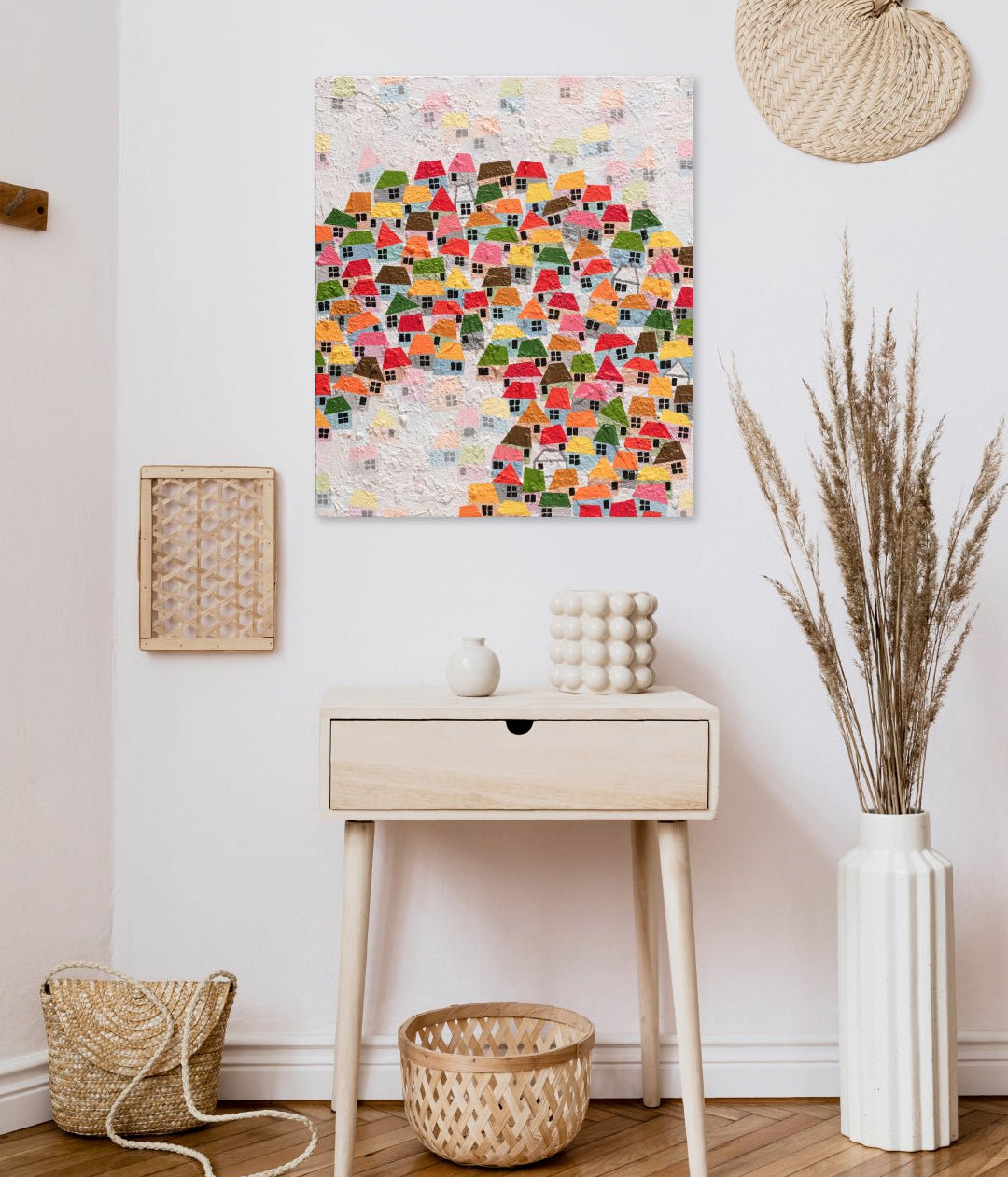 korean art, We are Crossing the New River 17 - DOKHBI $1000 ARTWORKS Mixed Media