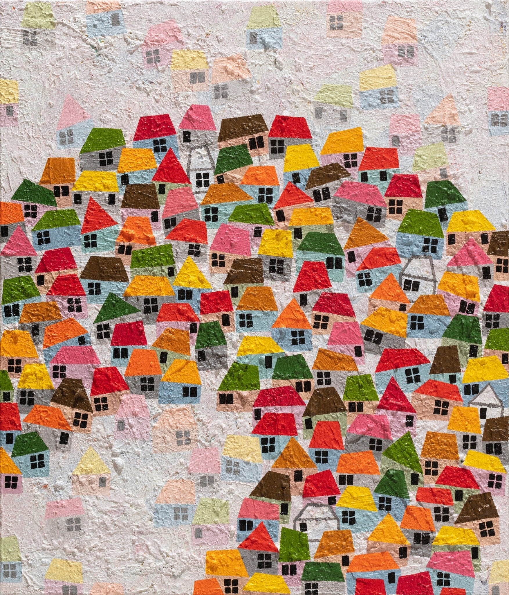 korean art, We are Crossing the New River 17 - DOKHBI $1000 ARTWORKS Mixed Media