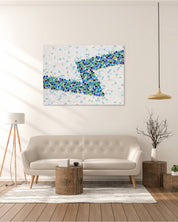 korean art, We are Crossing the New River 2 - DOKHBI ARTWORKS Mixed Media Youyeong Seo