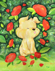 korean art, When camellias bloom - DOKHBI $1000 ARTWORKS Mint