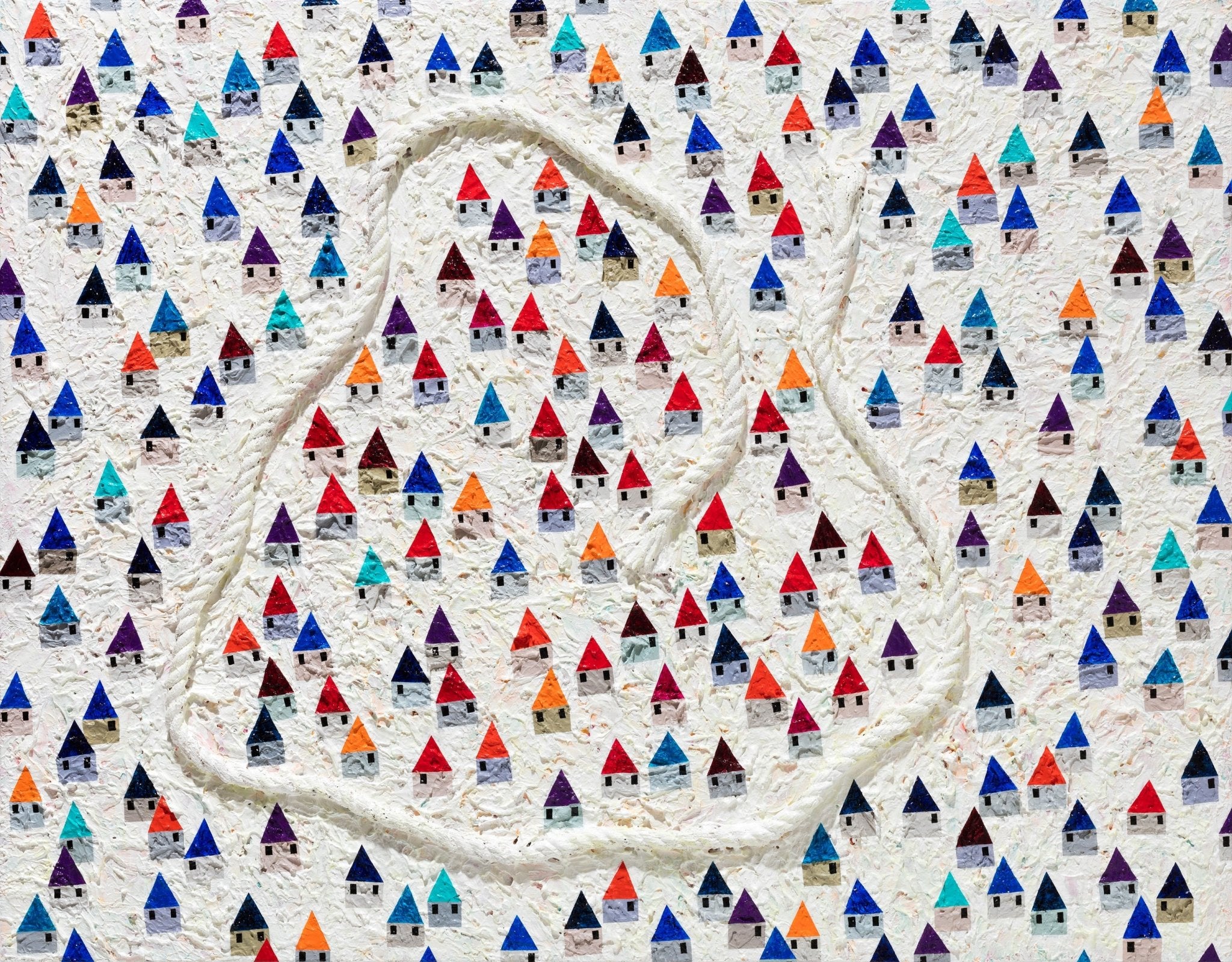 korean art, Where We Belong Together - DOKHBI ARTWORKS Mixed Media Youyeong Seo