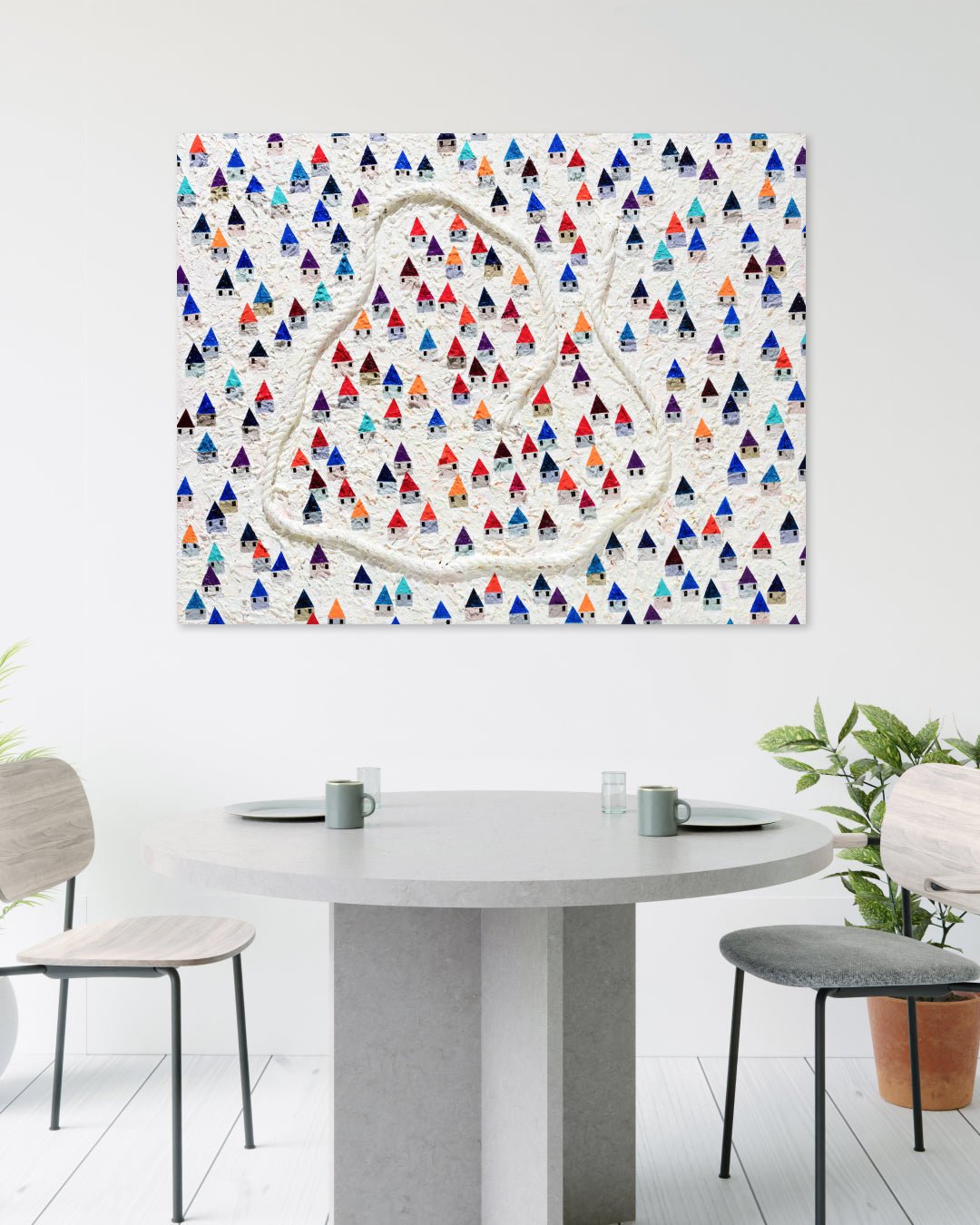 korean art, Where We Belong Together - DOKHBI ARTWORKS Mixed Media Youyeong Seo