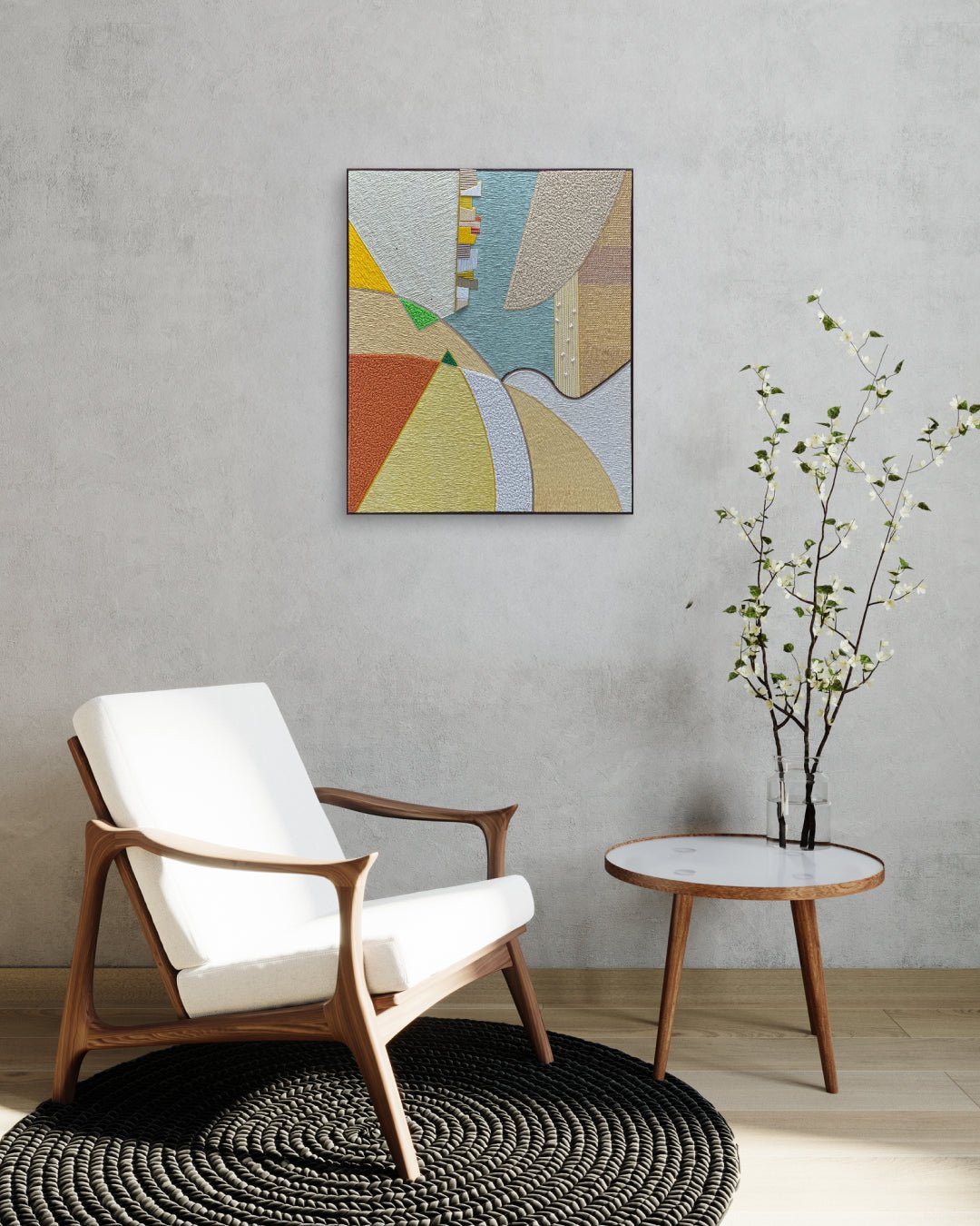 korean art, Wings… Toward Spring - DOKHBI ARTWORKS Lee Yu-mi (Haerang) Mixed Media