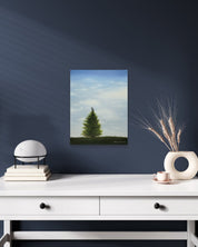 korean art, Wooden Chair - DOKHBI $1000 ARTWORKS Min Yul ARTWORKS dokkaebi dokebi k - art Korean contemporary landscape painting Wooden Chair by Min Yul, interior wall art decor DOKHBI