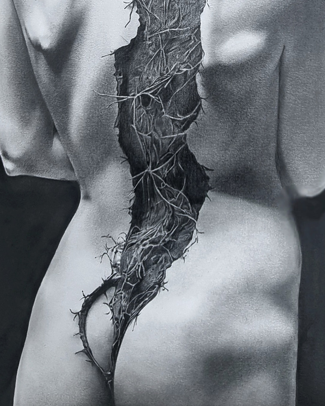 korean art, Wounds in Bloom - DOKHBI ARTWORKS Hyun Woo Lee PaintingARTWORKS