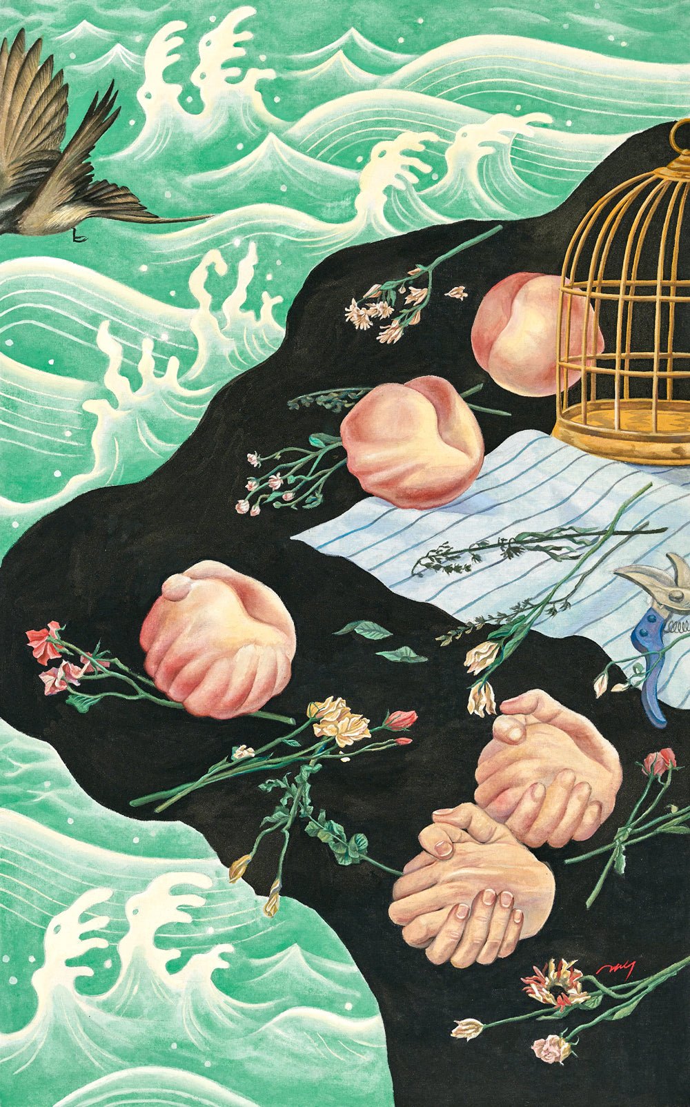 korean art, Wrong then, right now - DOKHBI ARTWORKS Han Hye Soo Mixed Media