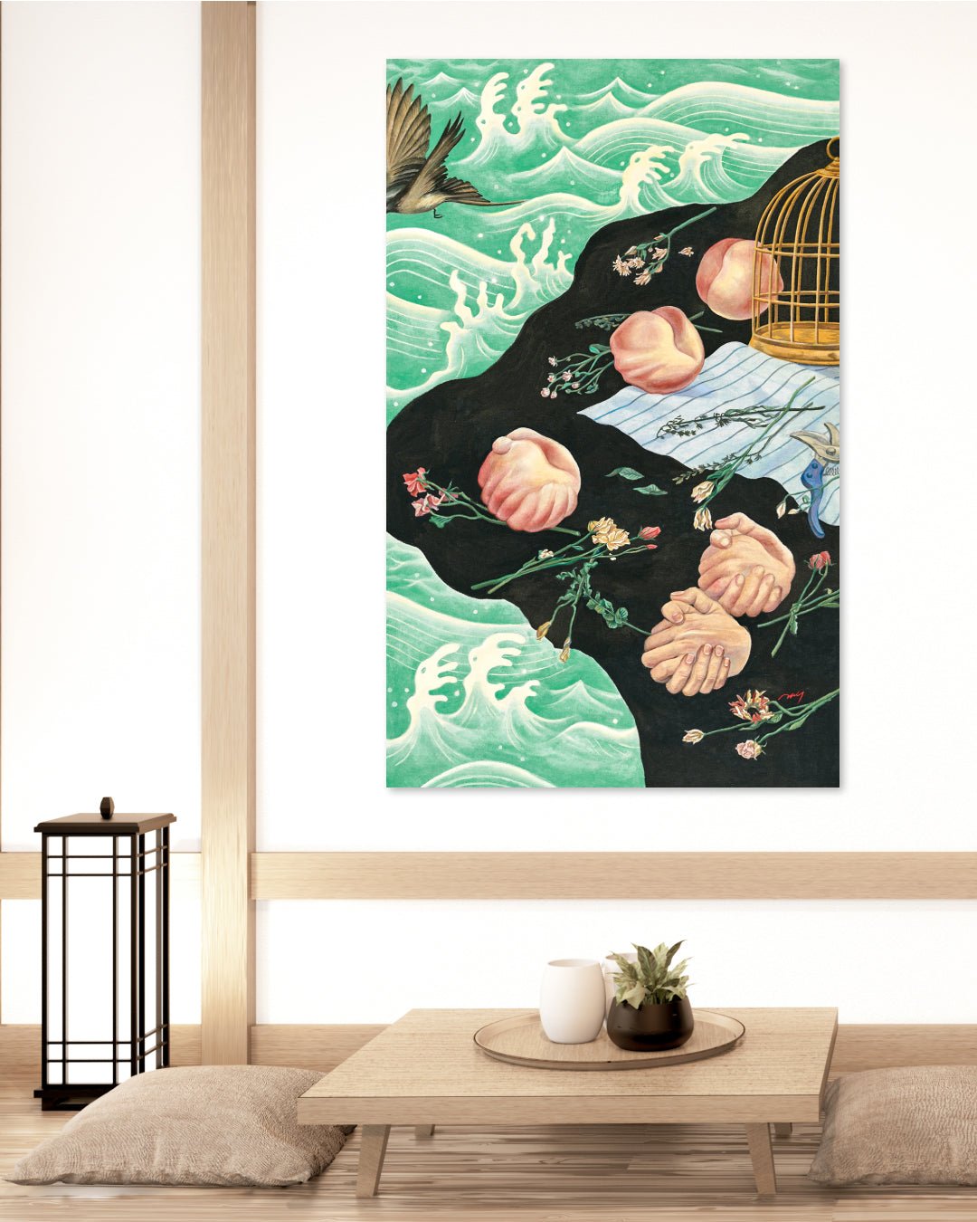 korean art, Wrong then, right now - DOKHBI ARTWORKS Han Hye Soo Mixed Media