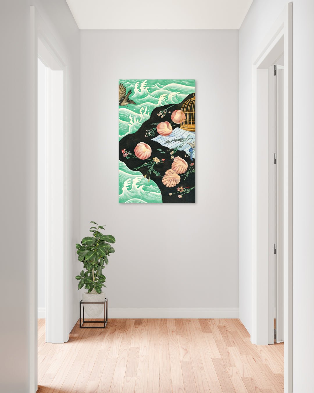 korean art, Wrong then, right now - DOKHBI ARTWORKS Han Hye Soo Mixed Media